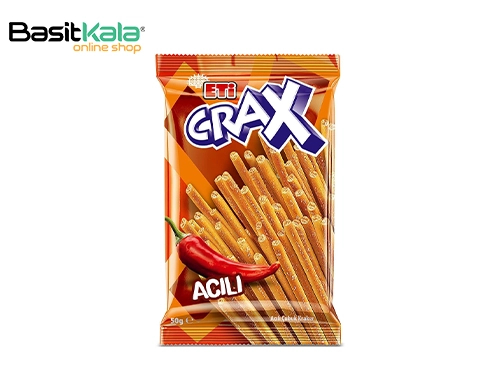 چوب شور (کراکر) فلفلی 50 گرم کراکس اتی