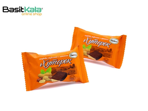 مینی ویفر با مغز کرم بادام زمینی و روکش شکلاتی زیموپوک آکوند