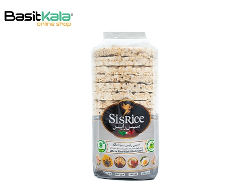 رایس کیک با طعم سیاه دانه 120 گرم سیس رایس