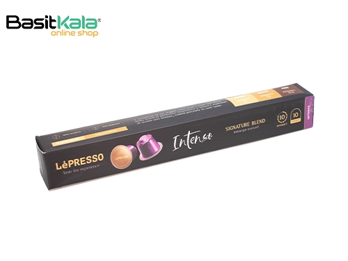 کپسول قهوه آلومینیومی 10 عددی مدل Premium Blend بنفش لپرسو